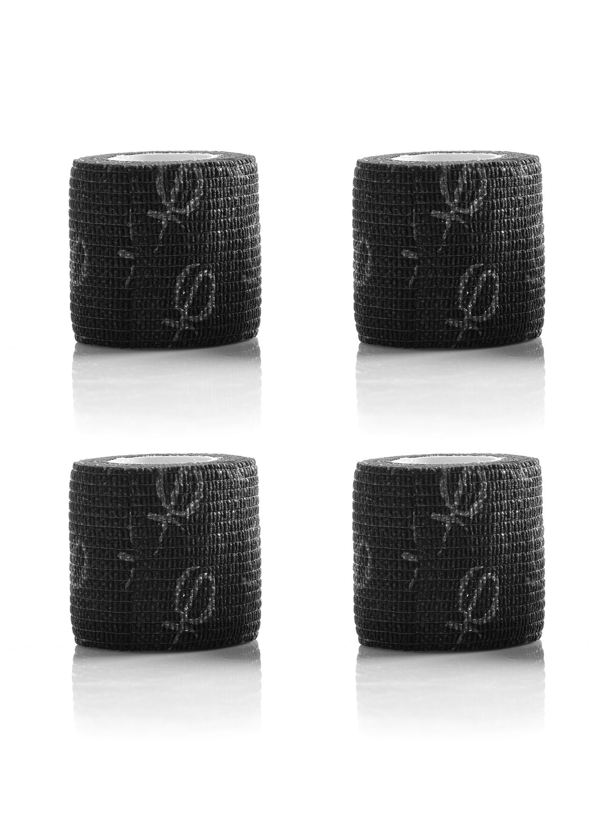 Phi Self-Adhesive Bandage Wrap 4 pcs Black