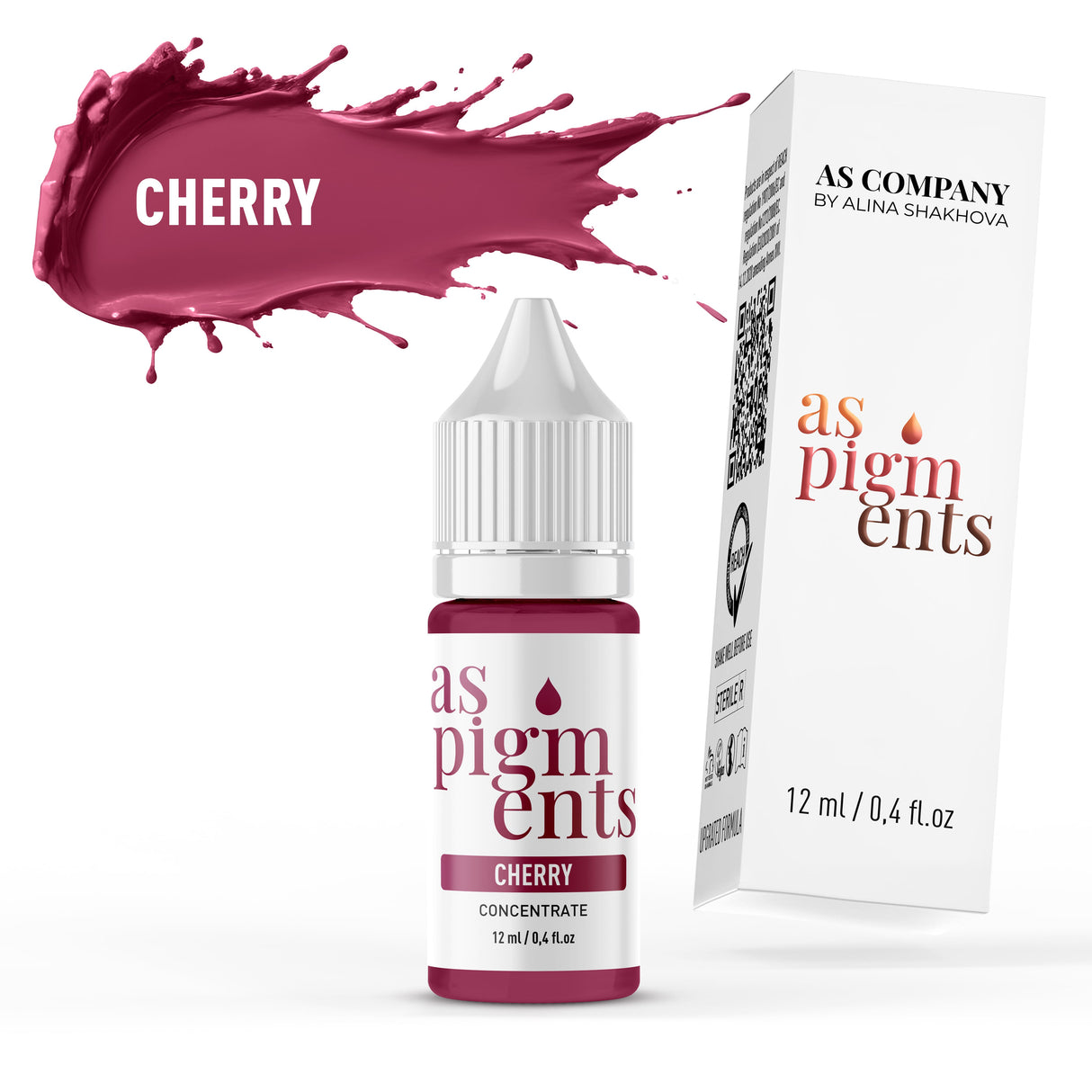 As Pigments Cherry Lip Pigment (Concentrate)