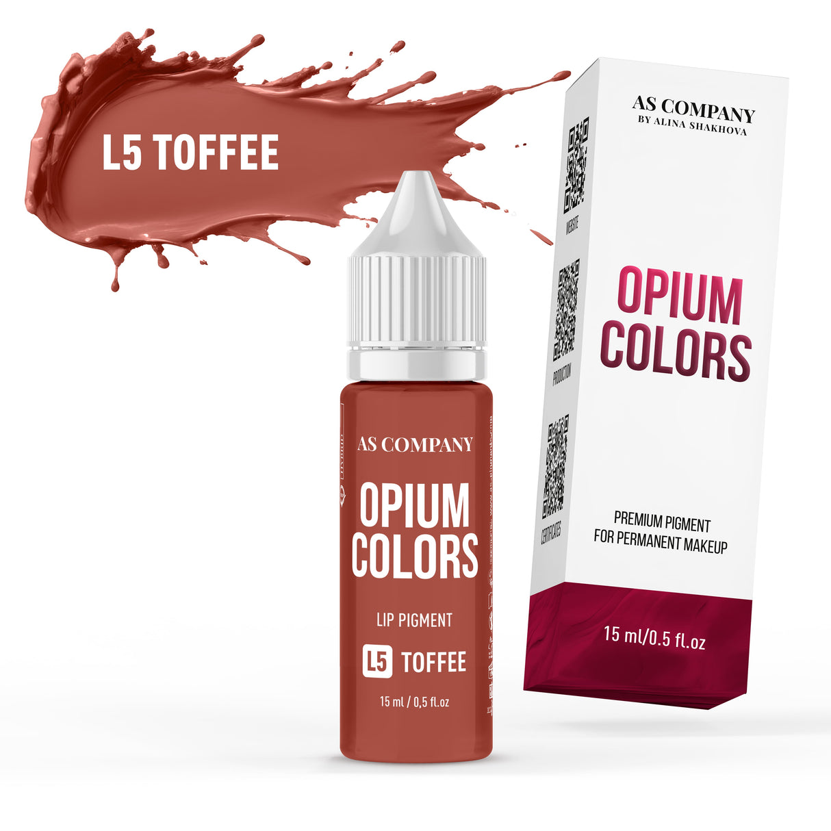 As Pigments L5 Toffee Opium Colors Organic Lip Pigment