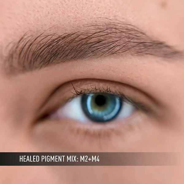 AS Pigments M2 Dark Brown Haired Opium Light Mineral Eyebrow Pigment