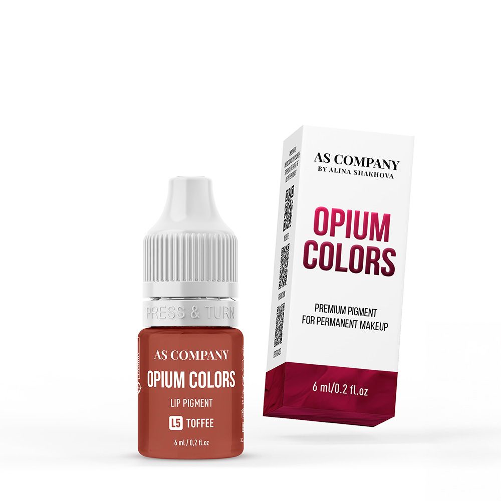 As Pigments L5 Toffee Opium Colors Organic Lip Pigment