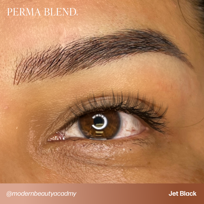 Jet Black Perma Blend PMU Pigment 0.5 oz (15 ml)