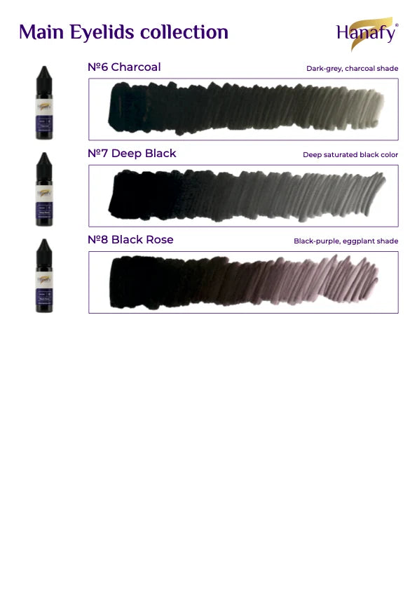 Hanafy Eyeliner Pigment Set