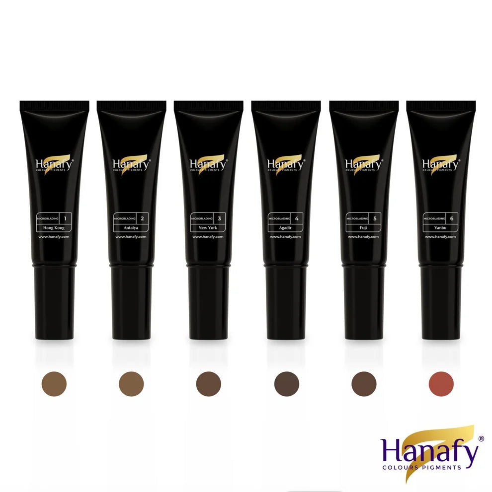 Hanafy Microblading Pigment Set