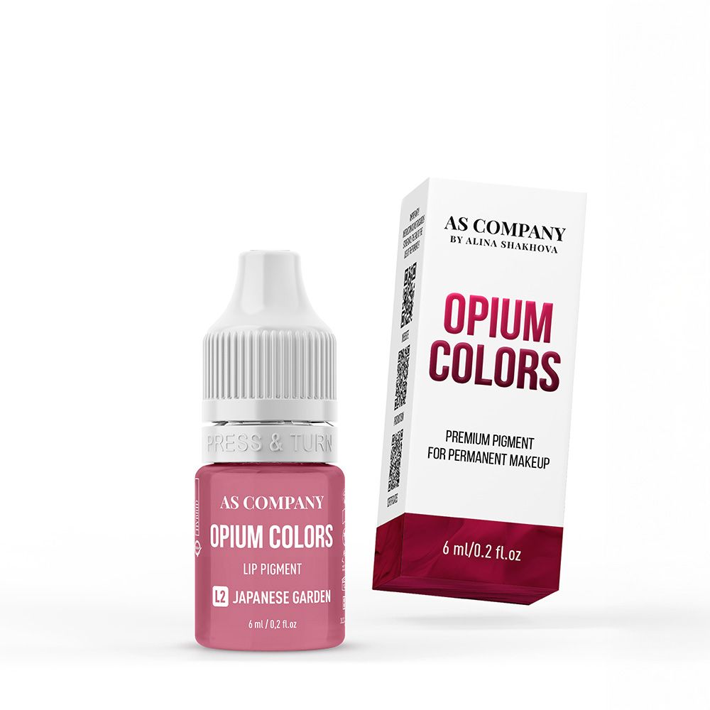 As Pigments L2 Japanese Garden Opium Colors Organic Lip Pigment