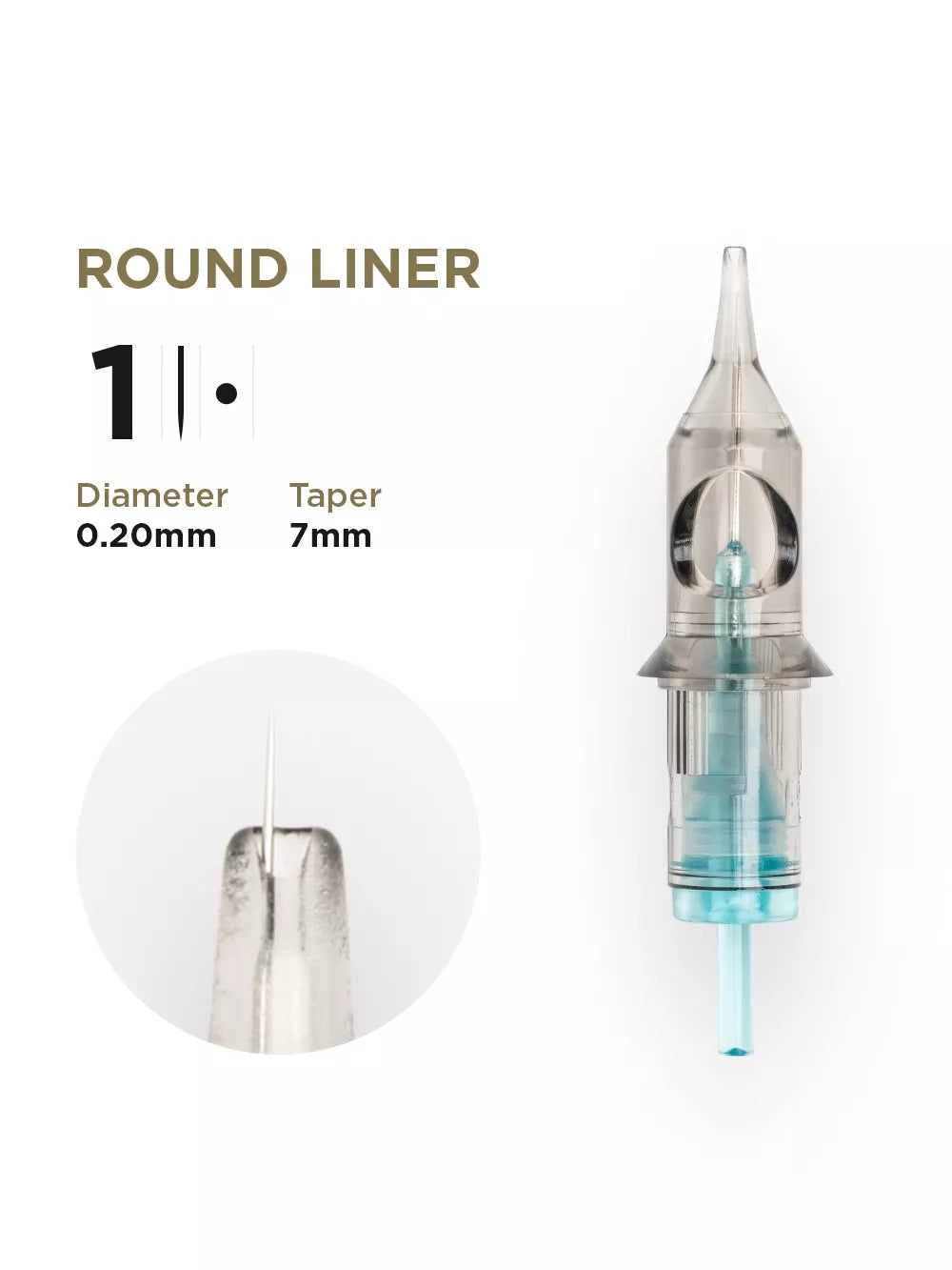 Phi Tattoo & PMU Universal Cartridge (EN02B) (20pcs)