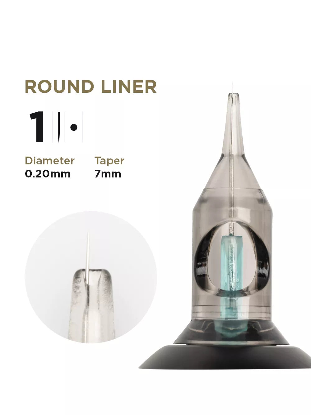 Phi Tattoo & PMU Universal Cartridge (EN02B) (20pcs)