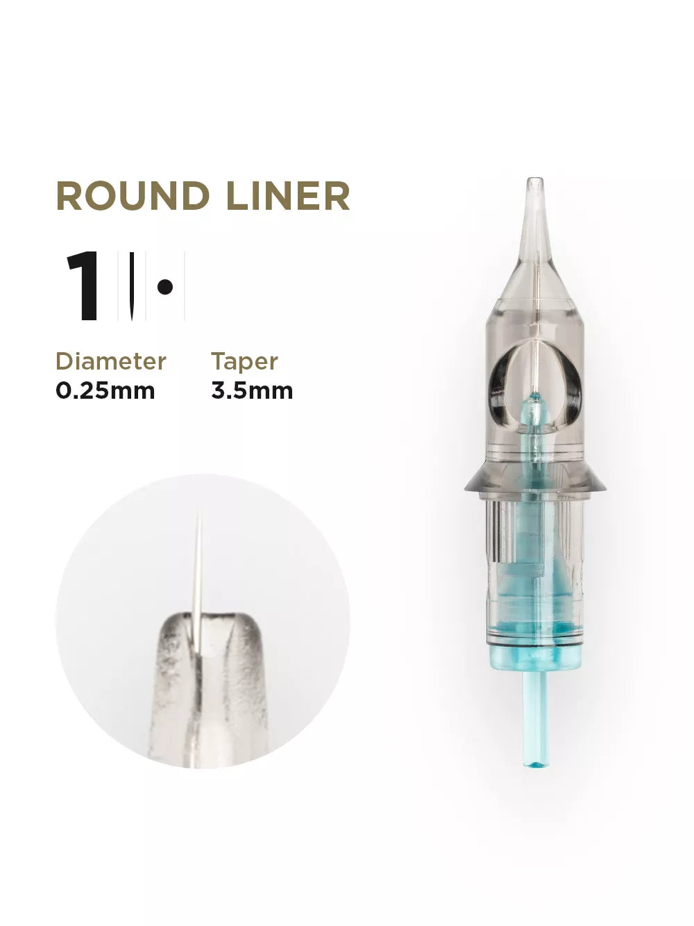 Phi Tattoo & PMU Universal Cartridge (EN02B) (20pcs)