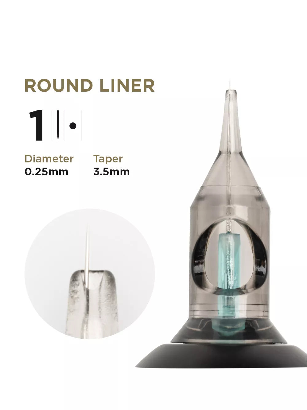 Phi Tattoo & PMU Universal Cartridge (EN02B) (20pcs)