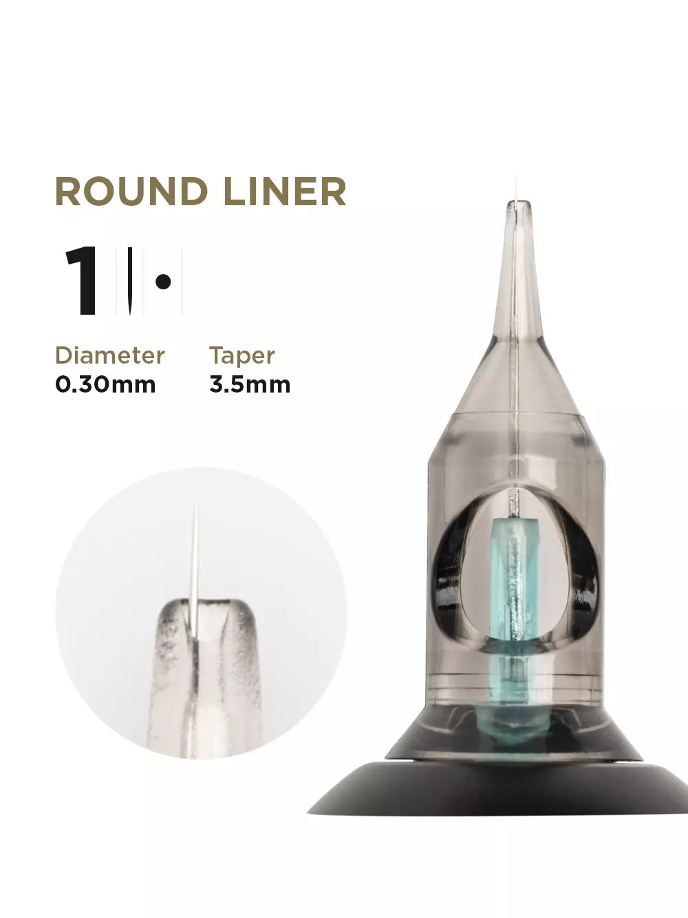 Phi Tattoo & PMU Universal Cartridge (EN02B) (20pcs)