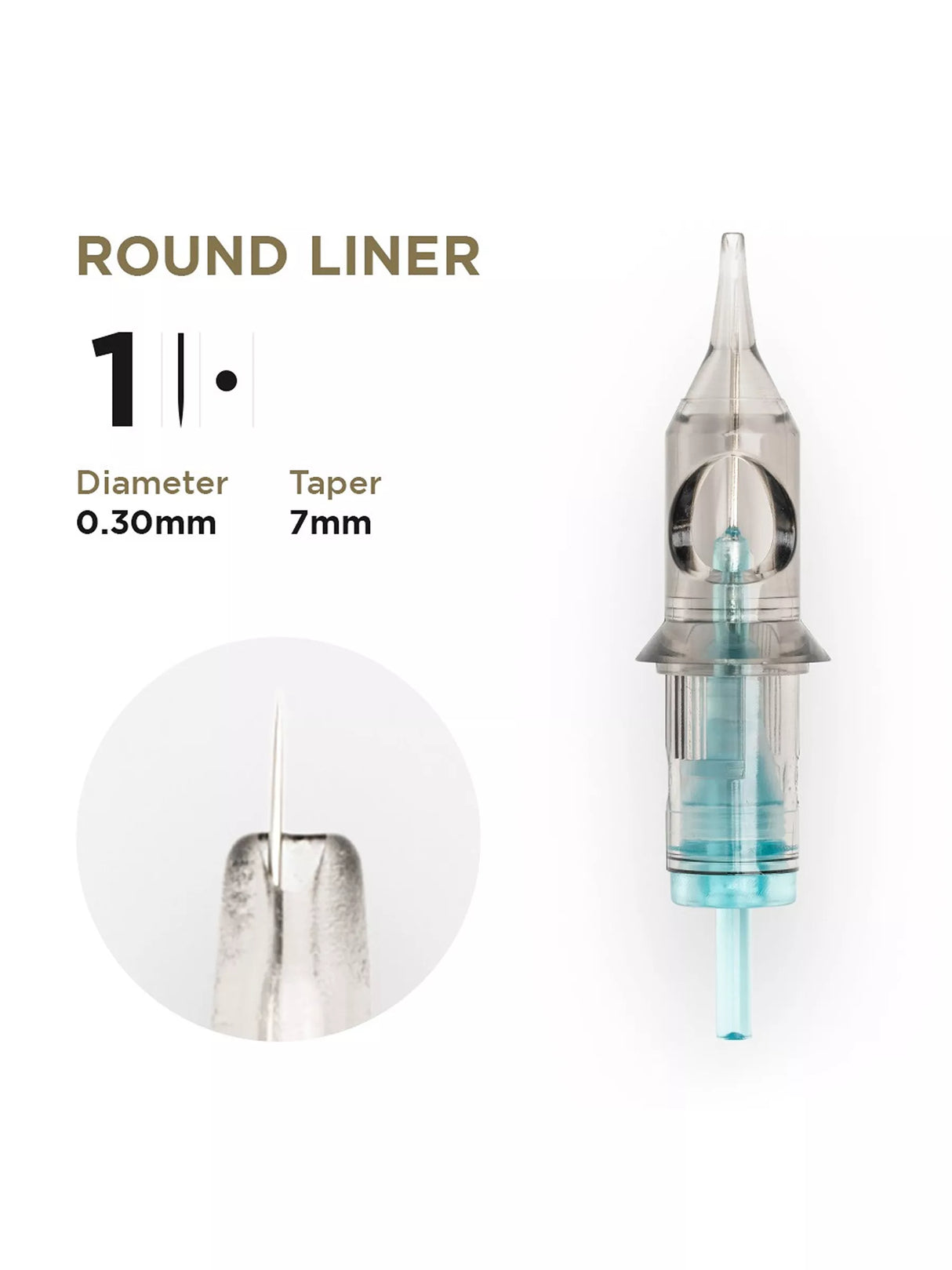 Phi Tattoo & PMU Universal Cartridge (EN02B) (20pcs)