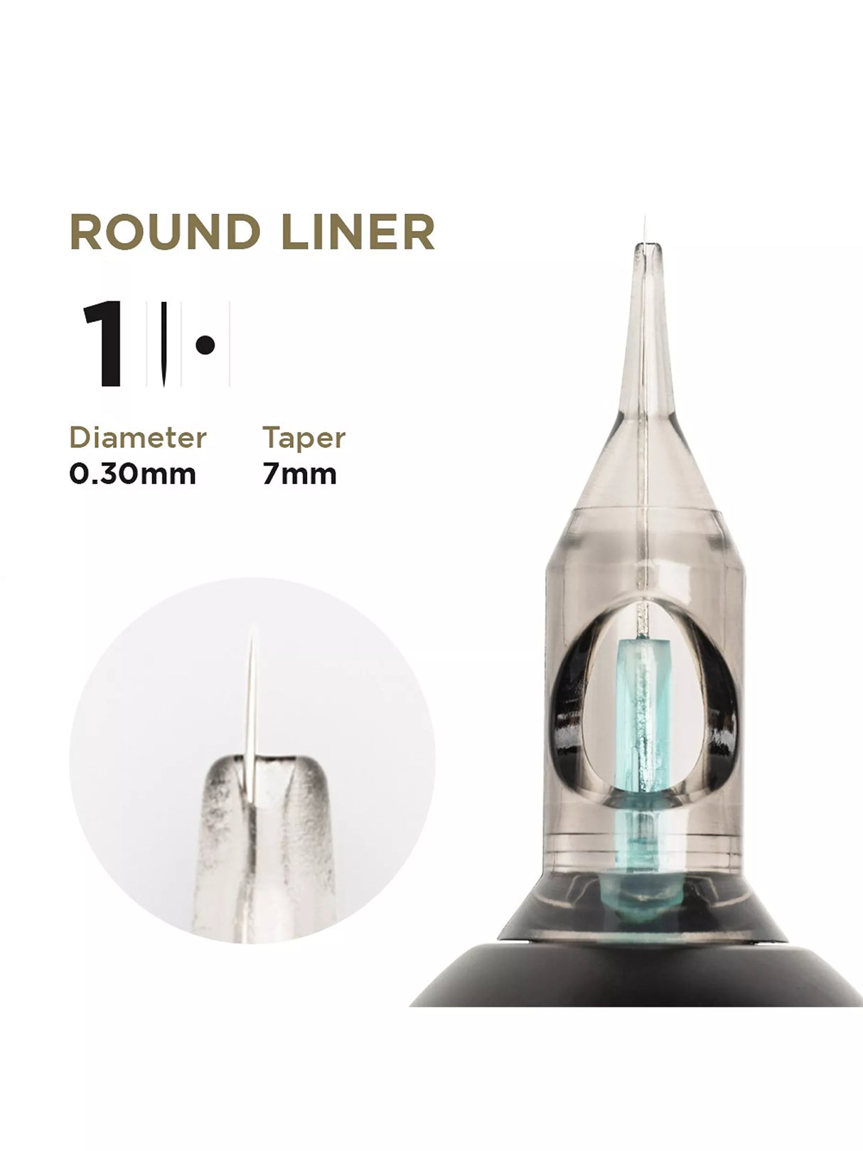 Phi Tattoo & PMU Universal Cartridge (EN02B) (20pcs)