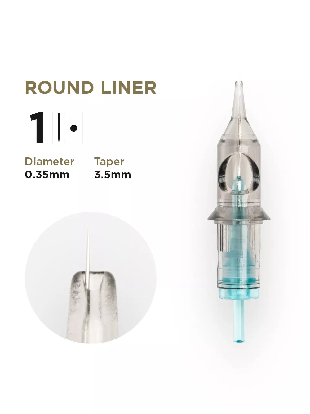 Phi Tattoo & PMU Universal Cartridge (EN02B) (20pcs)