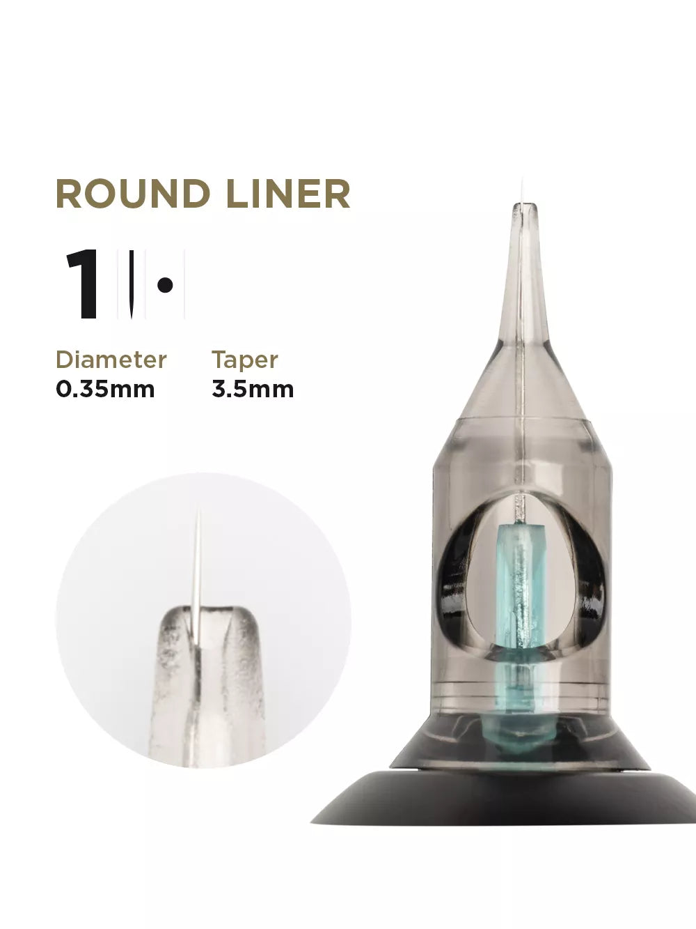 Phi Tattoo & PMU Universal Cartridge (EN02B) (20pcs)