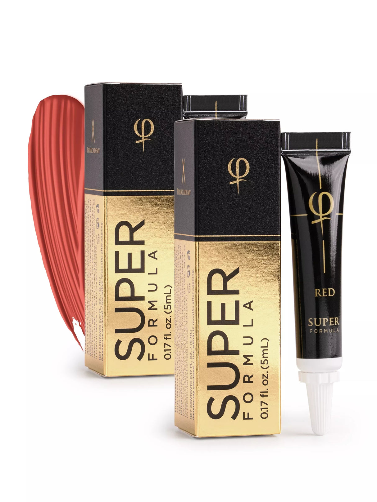 PhiBrows Red SUPER Microblading Pigment 0.34 fl oz (10 ml)