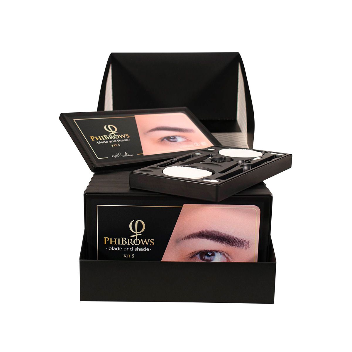 PhiBrows Blade & Shade KIT S 10pcs
