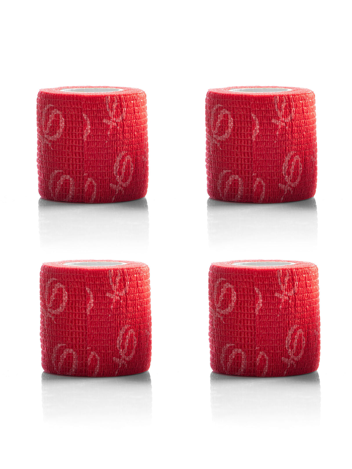 Phi Self-Adhesive Bandage Wrap 4 pcs Red