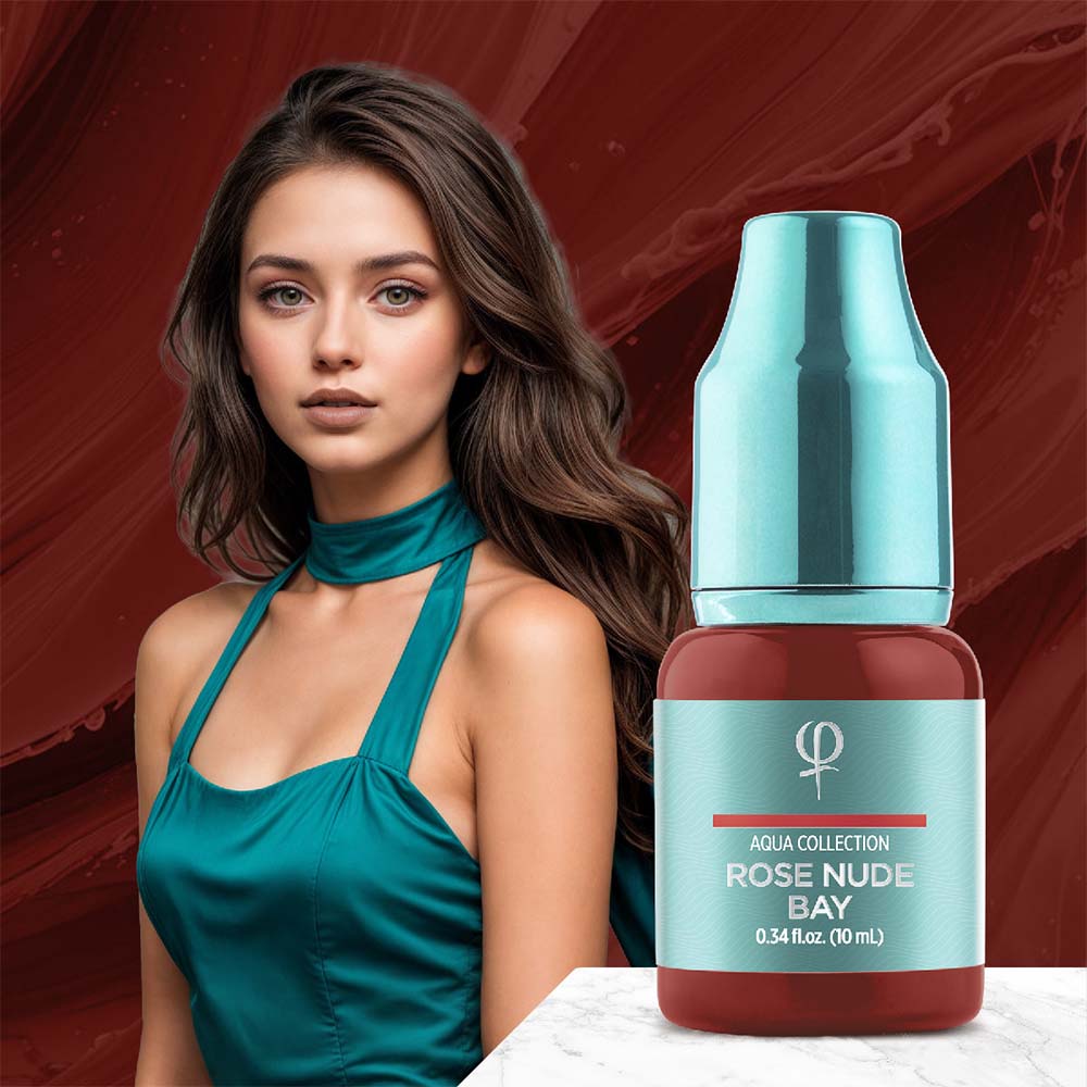 Phi Rose Nude Bay PMU Pigment 0.34 fl oz (10ml)