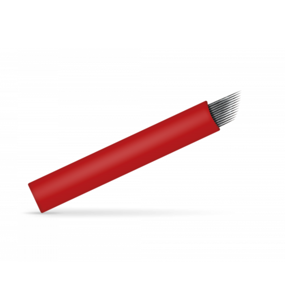 Swiss Color Microblading Pen - One-Way Handpieces #12 flexi (6pcs/box)