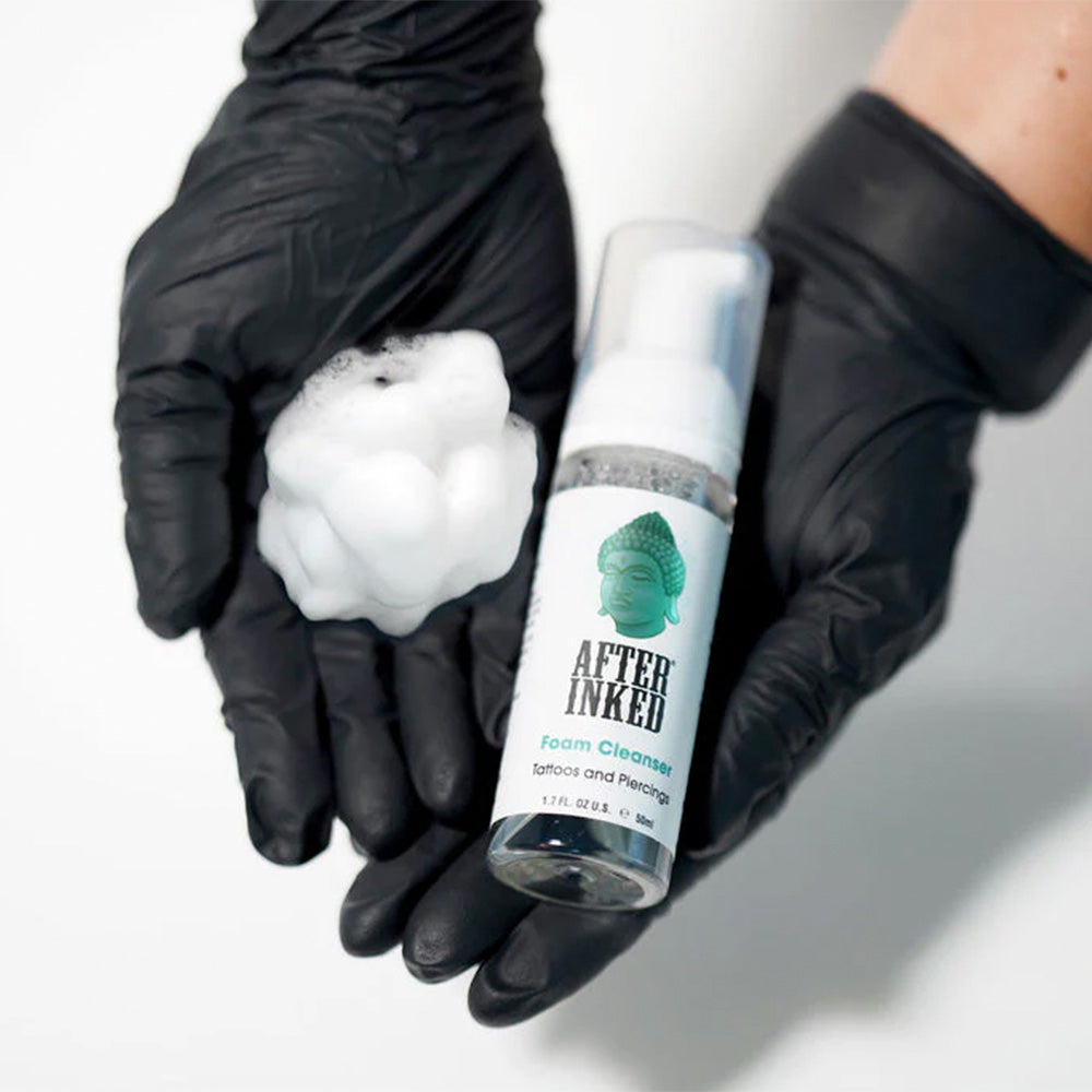 After Inked Foam Cleanser Tattoos & Piercings Aftercare Ink Seal - 1.7oz (50ml)