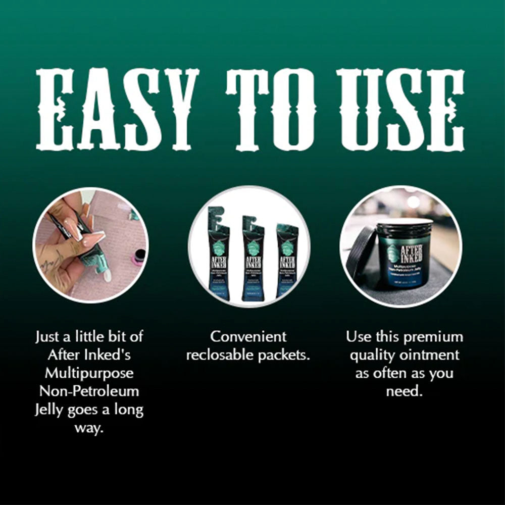 After Inked Non-Petroleum Jelly Pillow Pack - (50 X 0.25 fl oz)