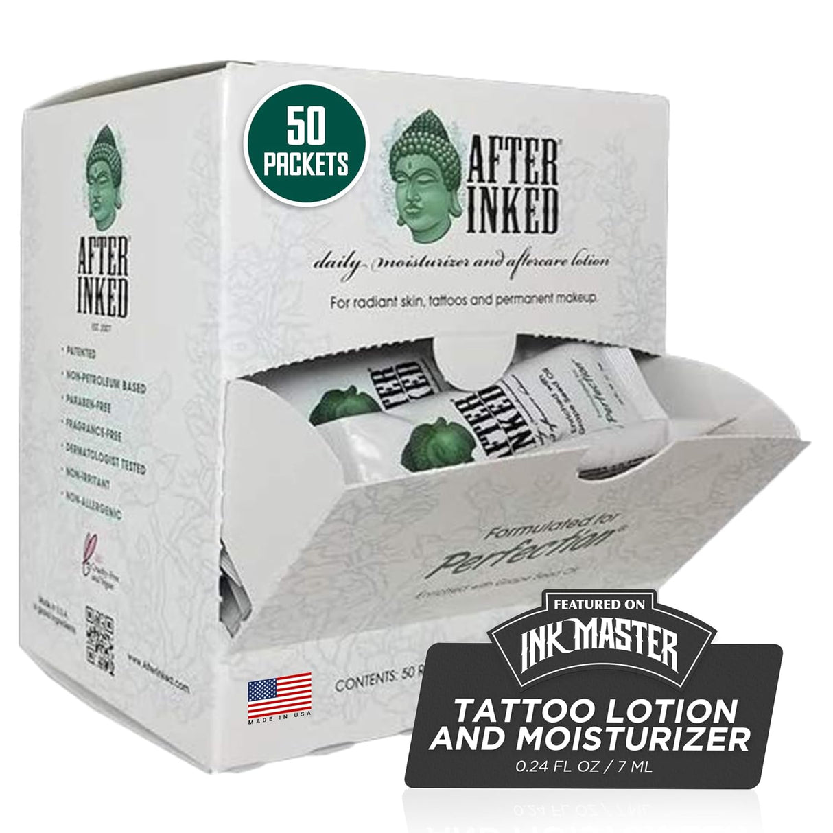 Tattoo Aftercare Lotion (50-Pack)