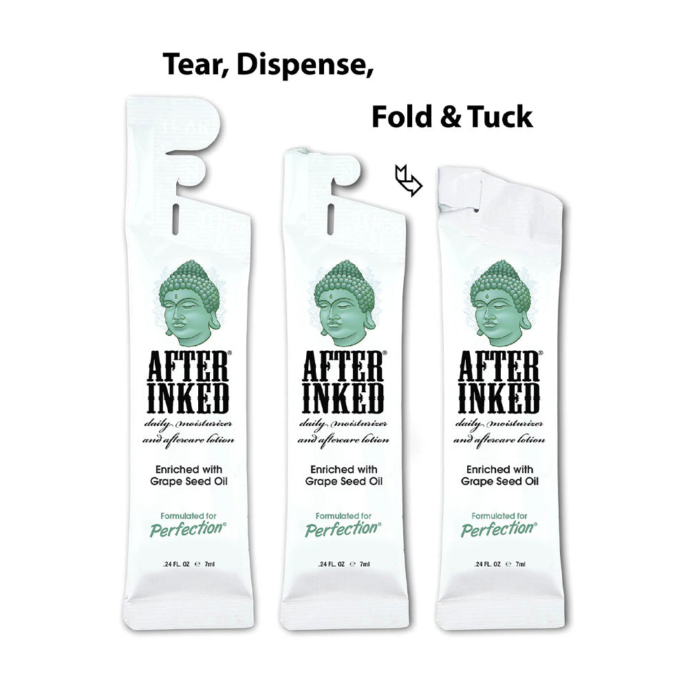 After Inked Tattoo Aftercare Lotion Moisturizer Packet - 0.24 fl oz (7ml)