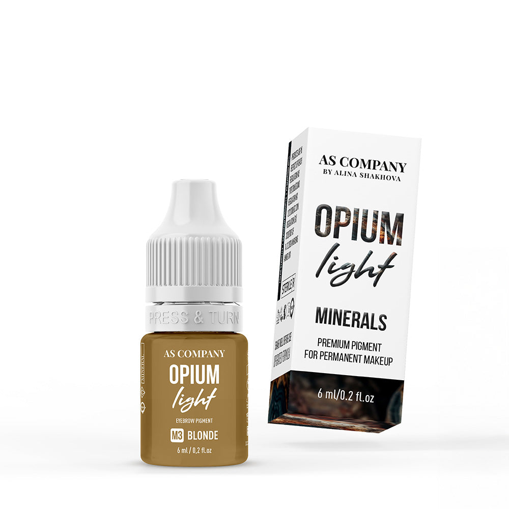 AS Pigments M3 Blonde Opium Light Mineral Eyebrow Pigment