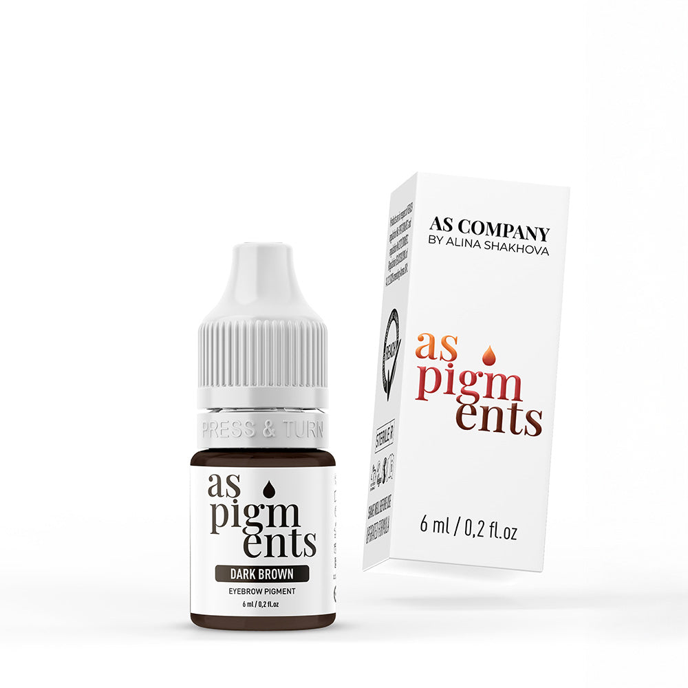 AS Pigments Dark Brown Eyebrow Pigment