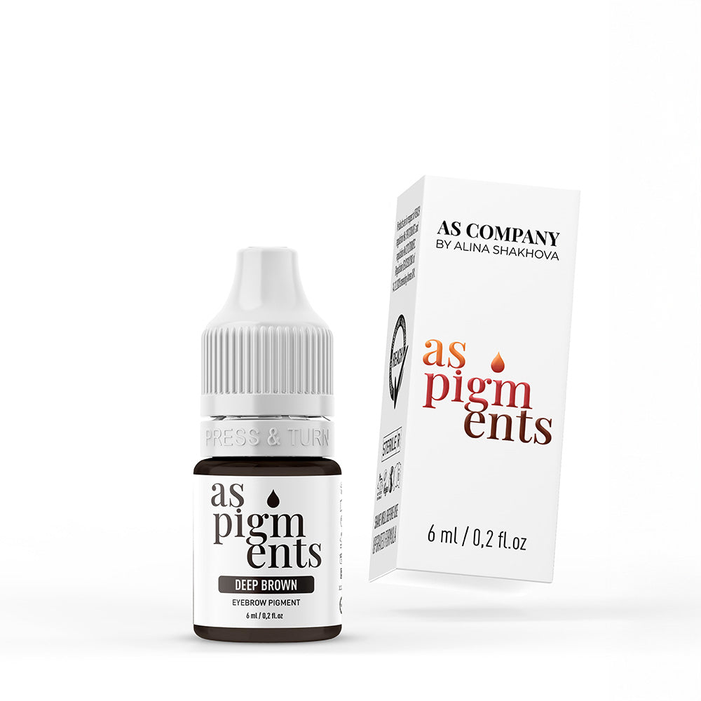 AS Pigments Deep Brown Eyebrow Pigment