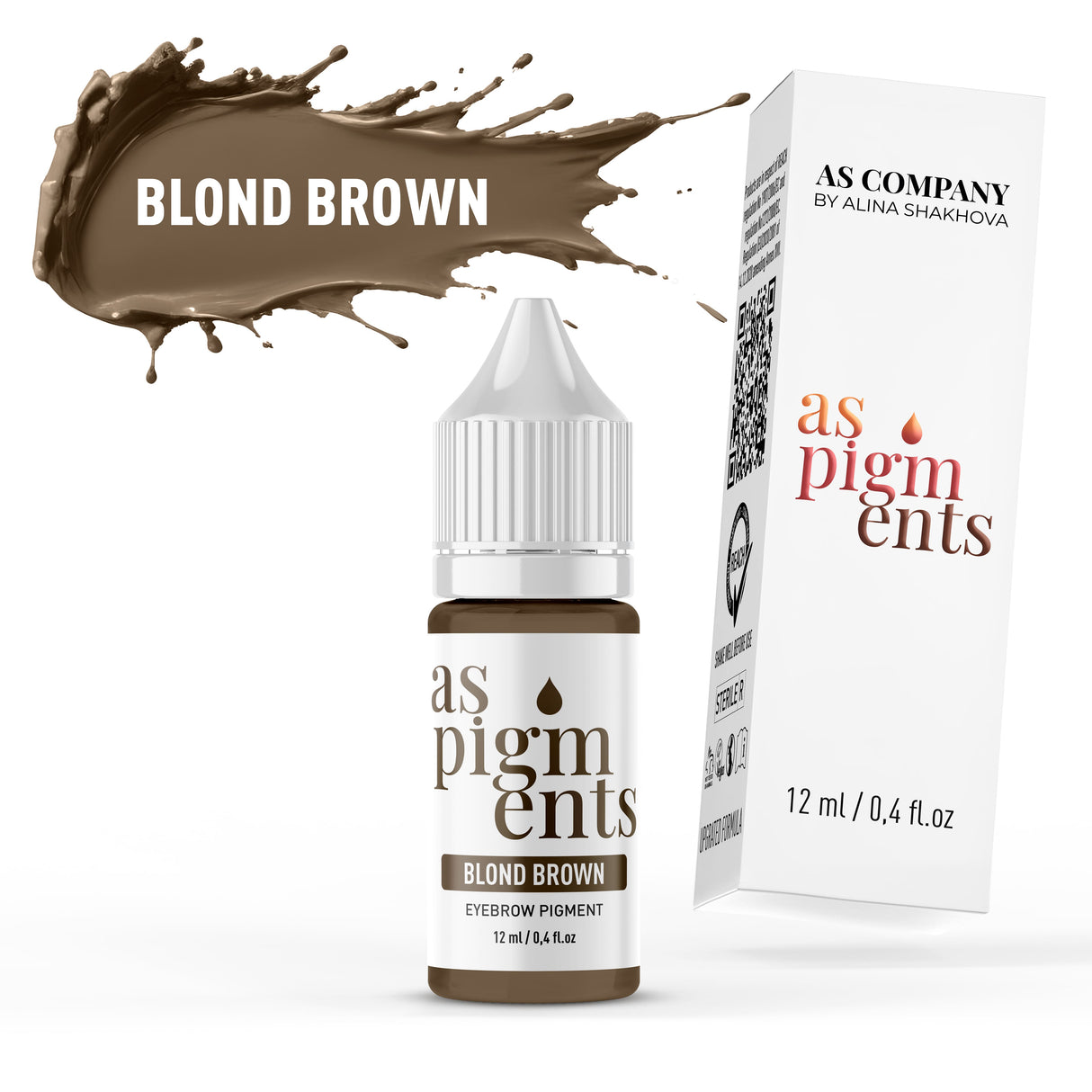 AS Pigments Blond Brown Eyebrow Pigment
