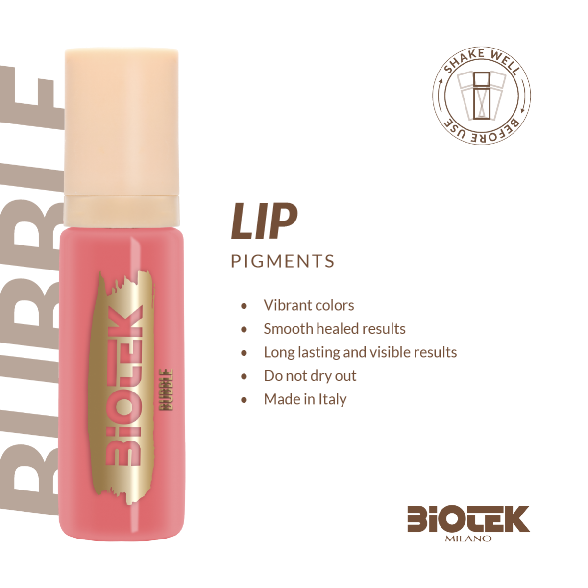 Bubble Biotek Lip Pigment 0.5 fl oz (15ml)