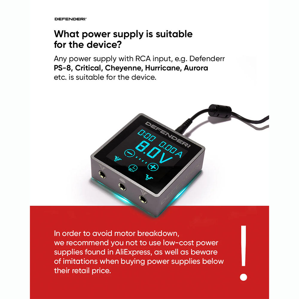 Defenderr Ruby PMU Machine