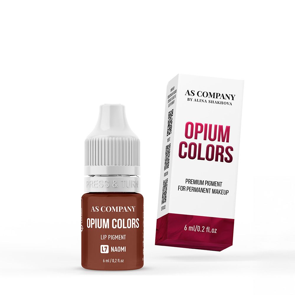 As Pigments L7 Naomi Opium Colors Organic Lip Pigment