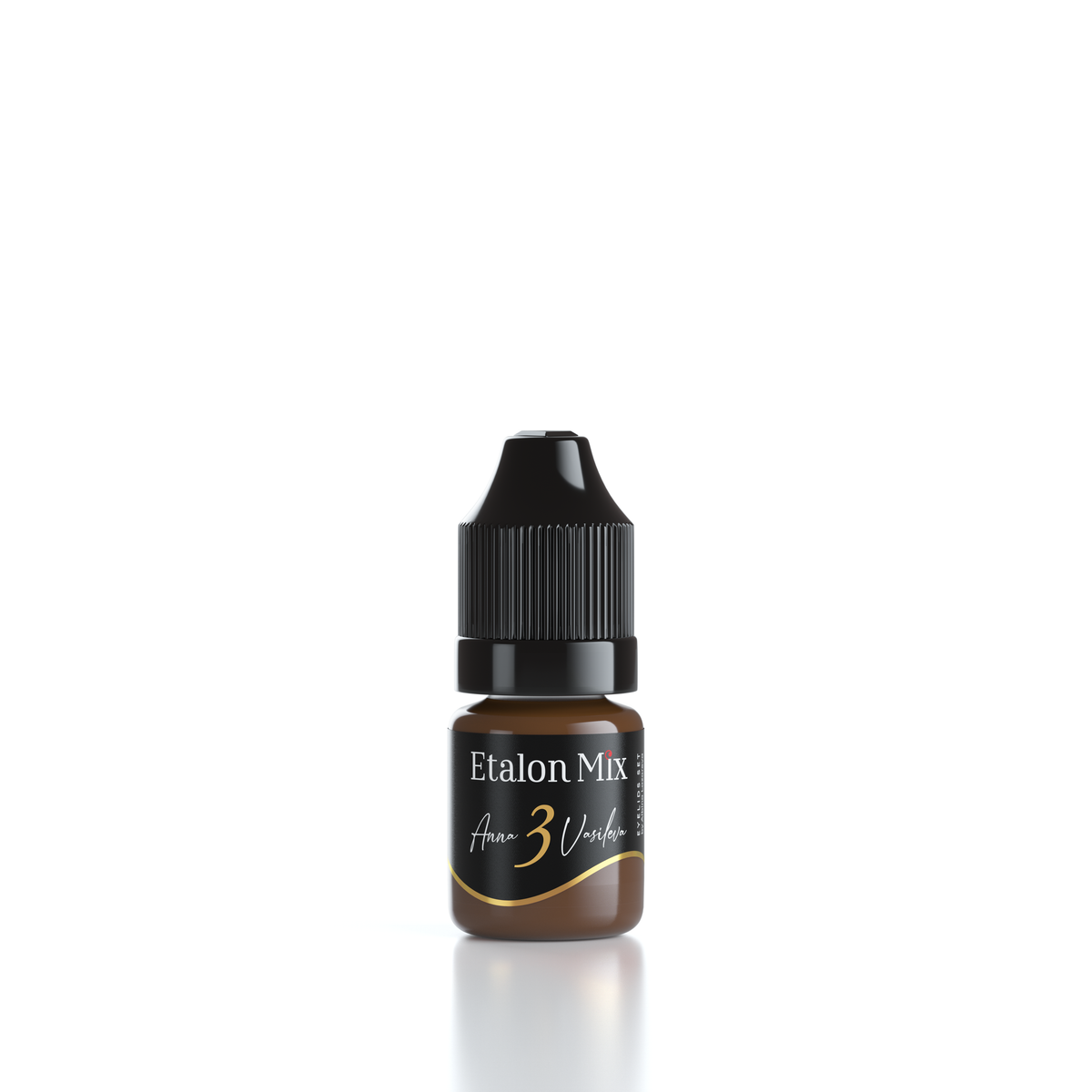 Etalon Mix Amber #3 eyelid pigment bottle, 5 ml