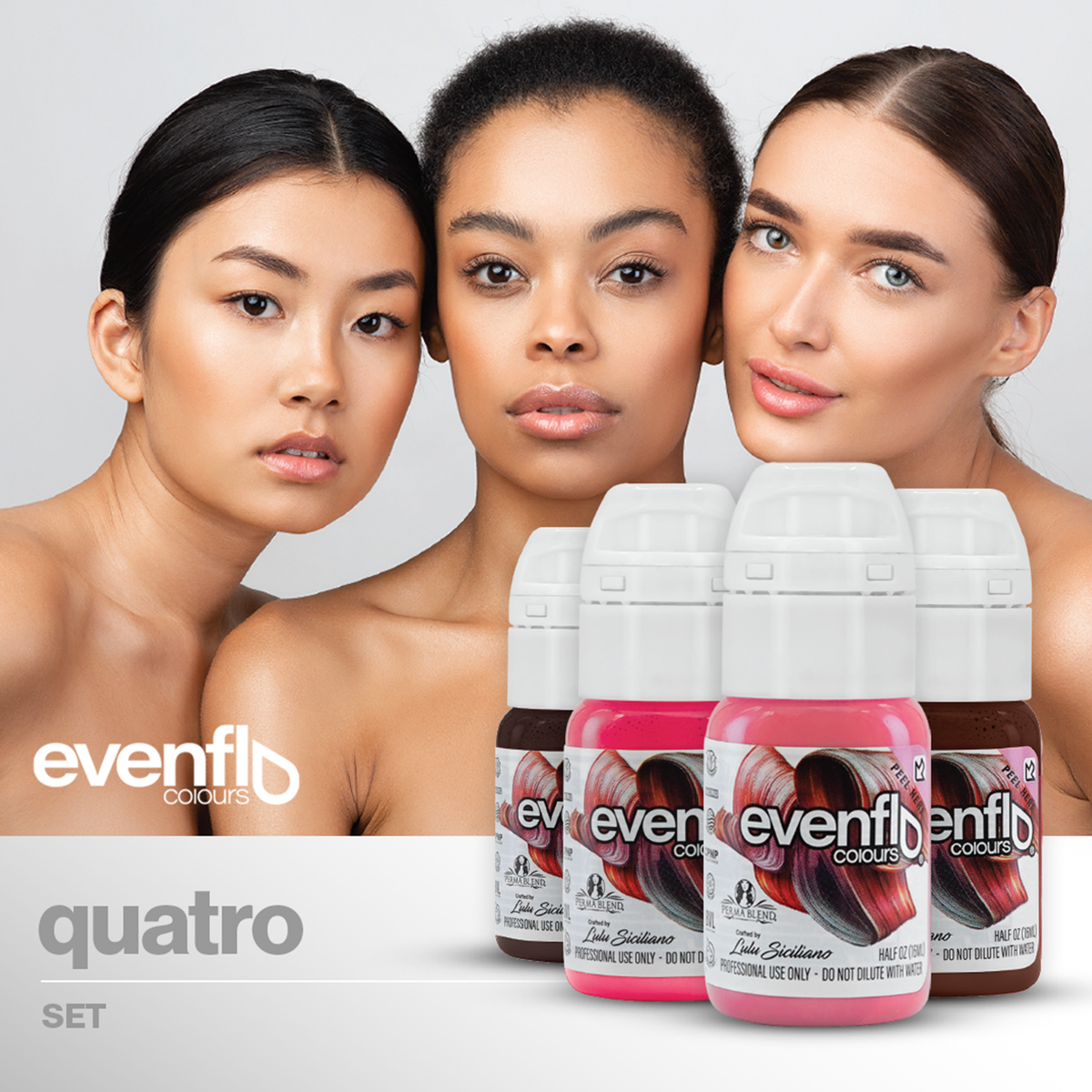 Evenflo Quatro Brow & Lip Pigment Set