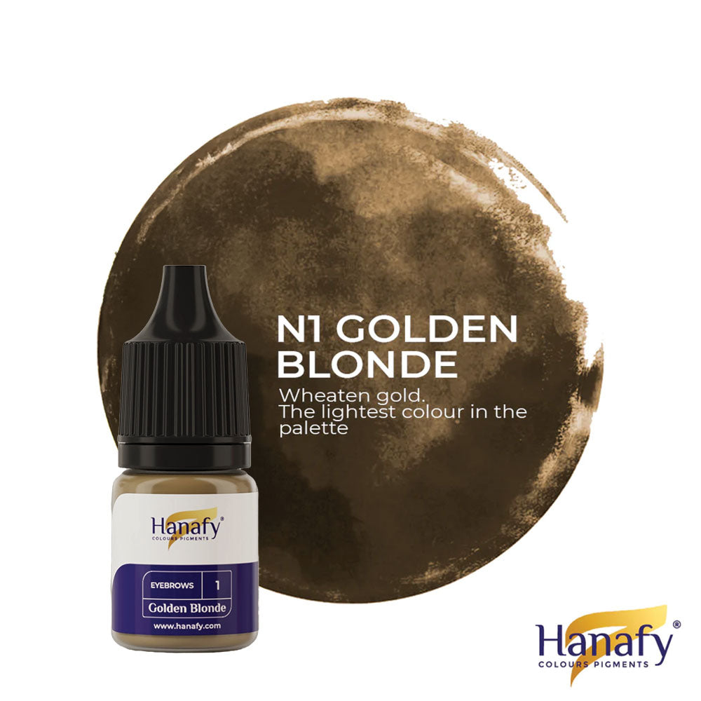 Hanafy Eyebrows N1 Golden Blonde