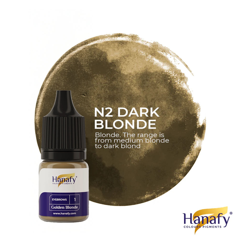Hanafy Eyebrows N2 Dark Blonde