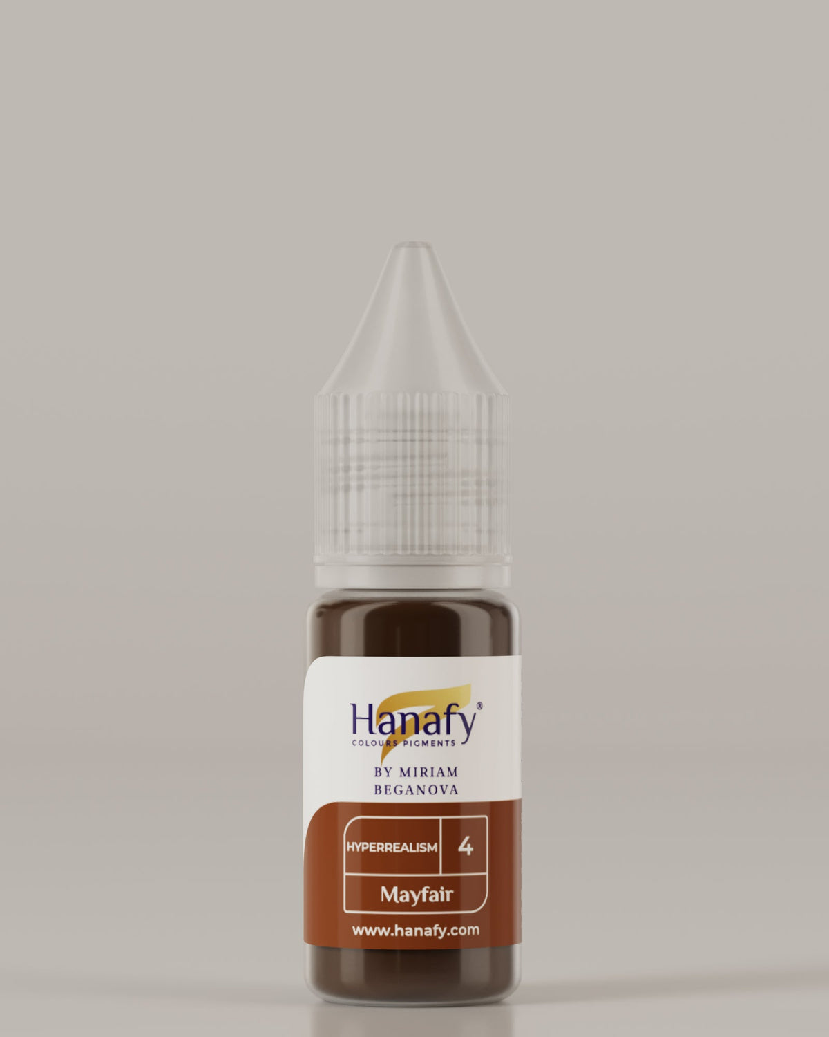 Hanafy HyperRealism N4 Mayfair Brow Pigment, 10 ml bottle