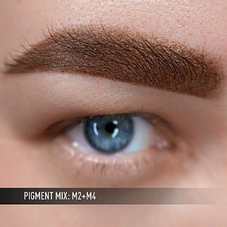 AS Pigments M2 Dark Brown Haired Opium Light Mineral Eyebrow Pigment