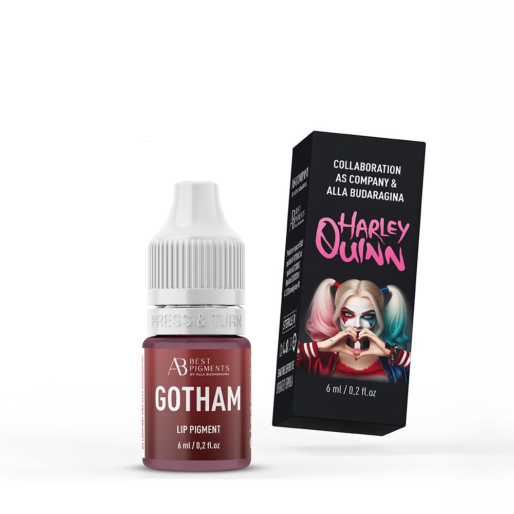 AS Pigments Gotham - Harley Quinn Lip Pigment 0.2 fl oz (6 ml)