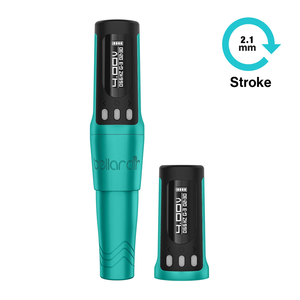 Microbeau Bellar Air wireless PMU machine — microbeau blue, product view 2