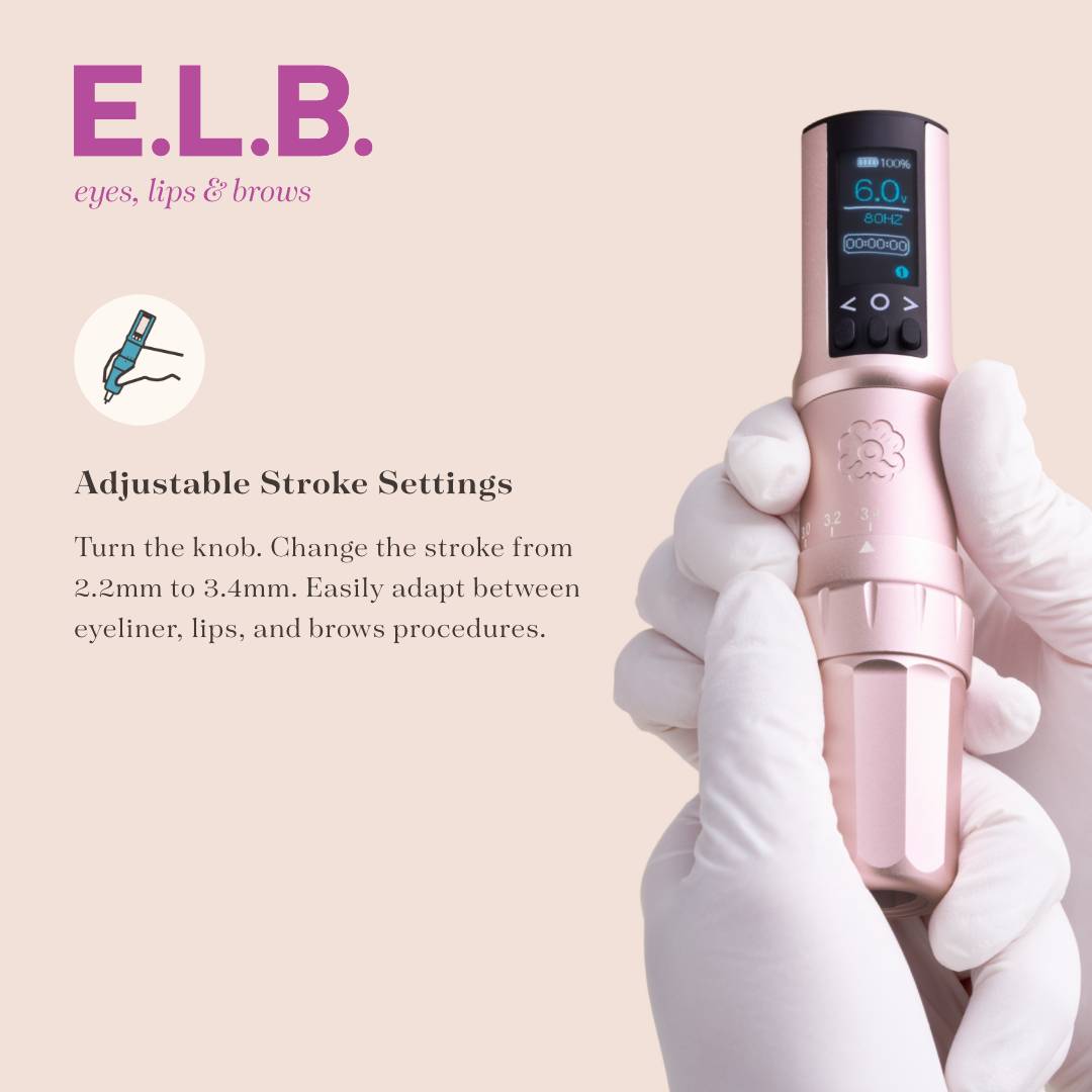 Microbeau E.L.B. PMU machine — adjustable stroke