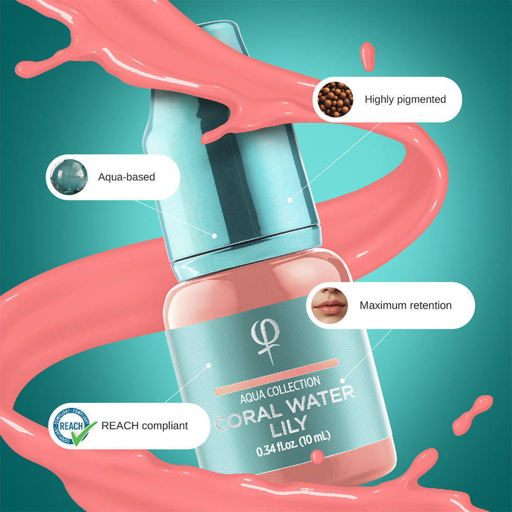 Phi Coral Water Lily PMU Pigment 0.34 fl oz (10ml)