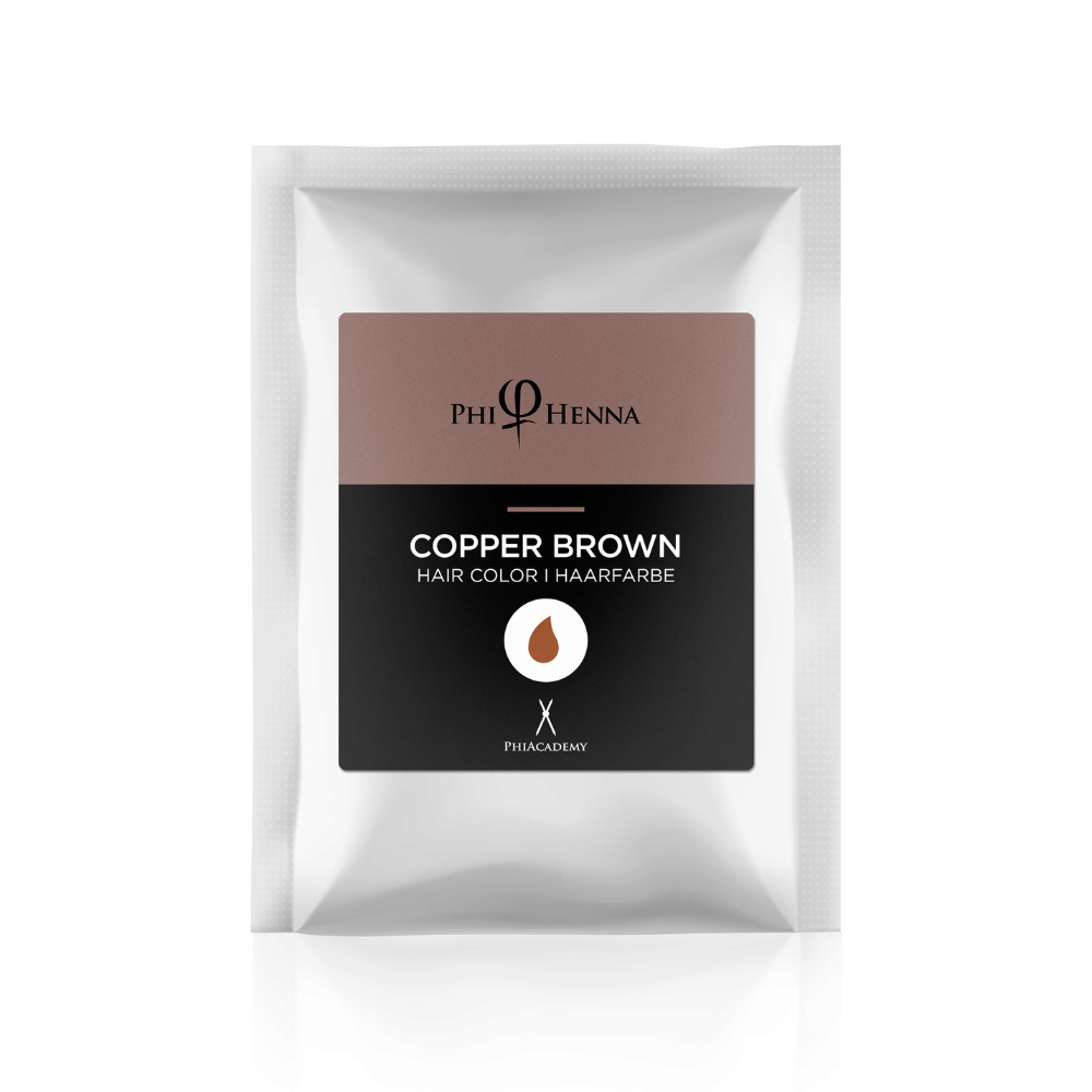 PhiHenna Copper Brown Brow Kit