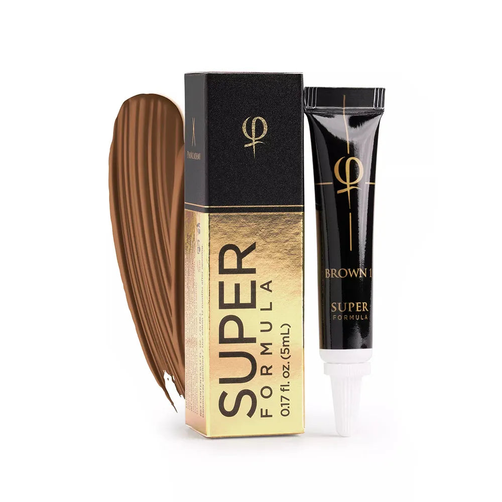 PhiBrows Brown 1 SUPER Microblading Pigment 0.17 fl oz (5 ml)