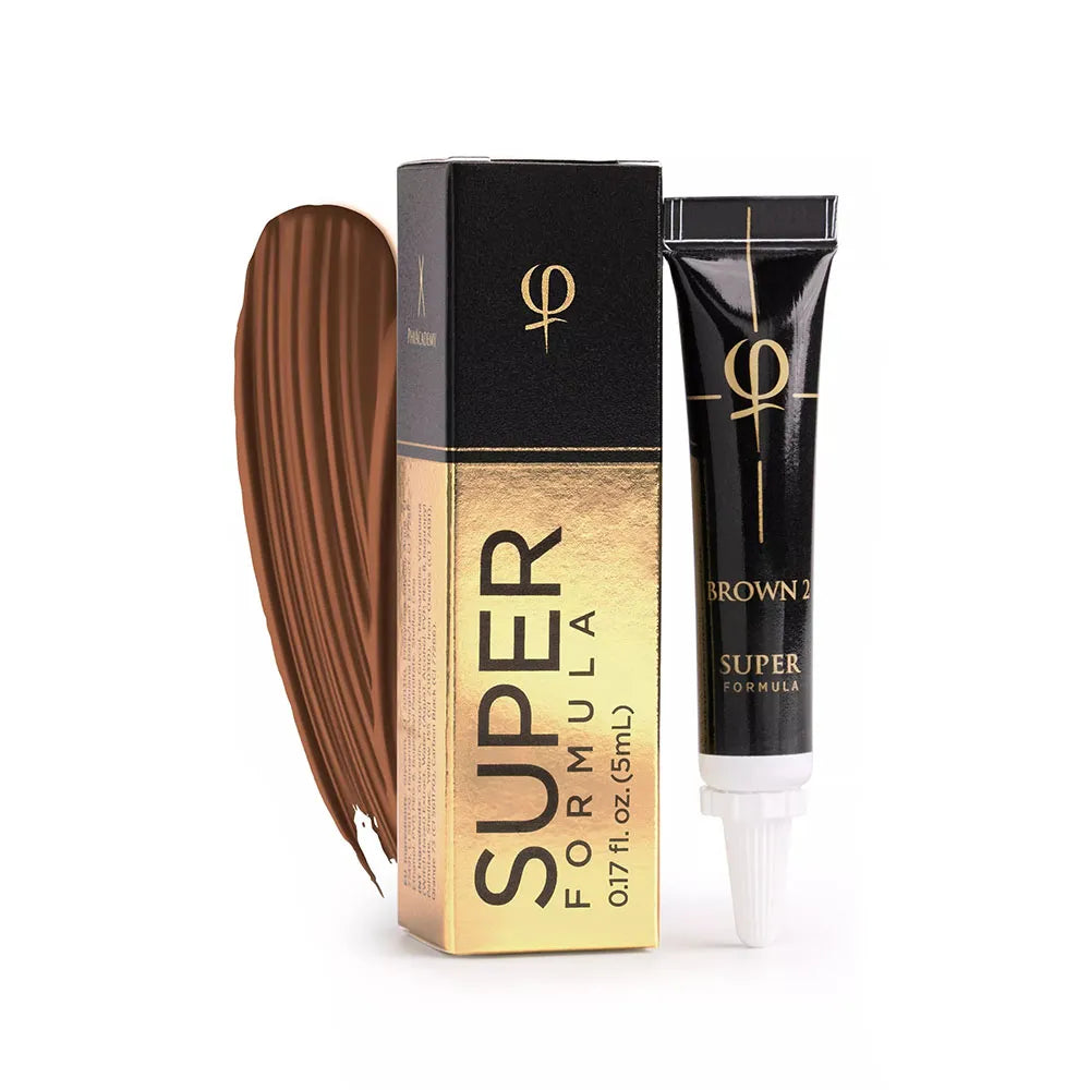 PhiBrows Brown 2 SUPER Microblading Pigment 0.17 fl oz (5 ml)