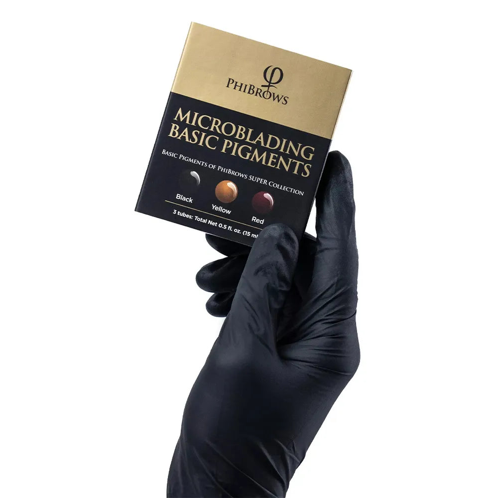 PhiBrows SUPER Basic Microblading Pigment Collection