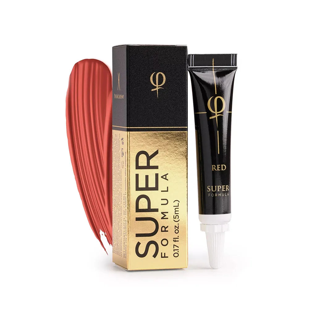 PhiBrows Red SUPER Microblading Pigment 0.17 fl oz (5 ml)