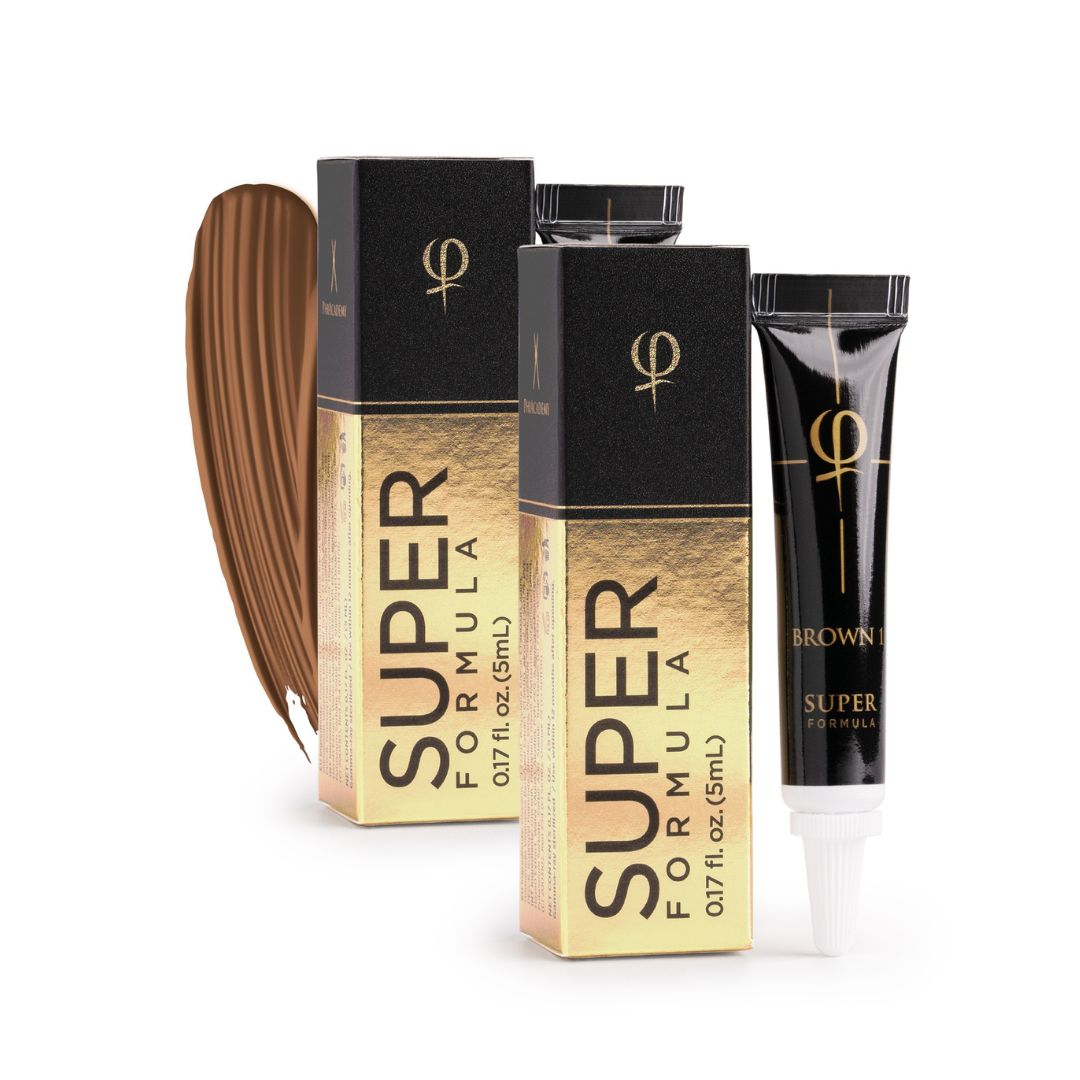 PhiBrows Brown 1 SUPER Microblading Pigment 0.34 fl oz (10 ml)